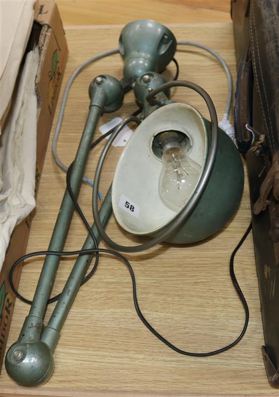 A Jielde industrial lamp